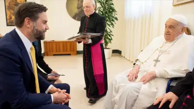 JD Vance was one of the last leaders to meet with Pope Francis