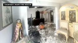 Family of 11 displaced after house in Miami catches fire